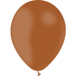 24 BALLONS BALLOONIA MARRON 28 CM