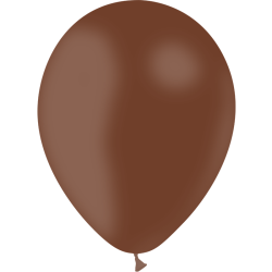 24 BALLONS BALLOONIA CHOCOLAT 28 CM