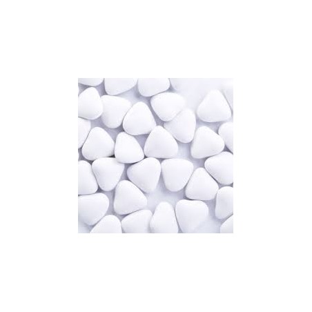 DRAGÉES MINI COEURS CHOCOLAT 500 GR – BLANC