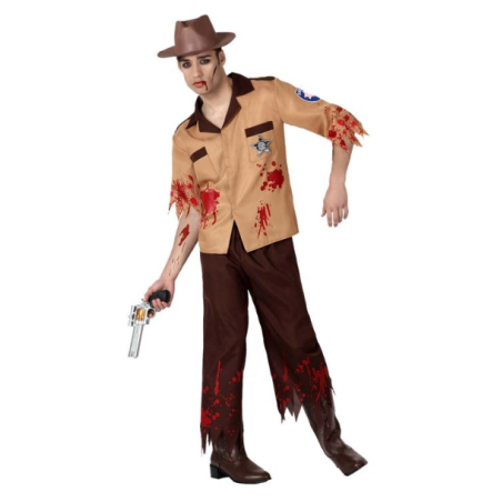 DEGUISEMENT SHERIF EN SANG TAILLE XL