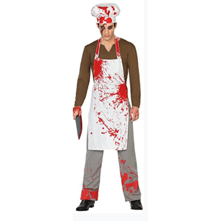 DEGUISEMENT CUISINIER EN SANG TAILLE M/L
