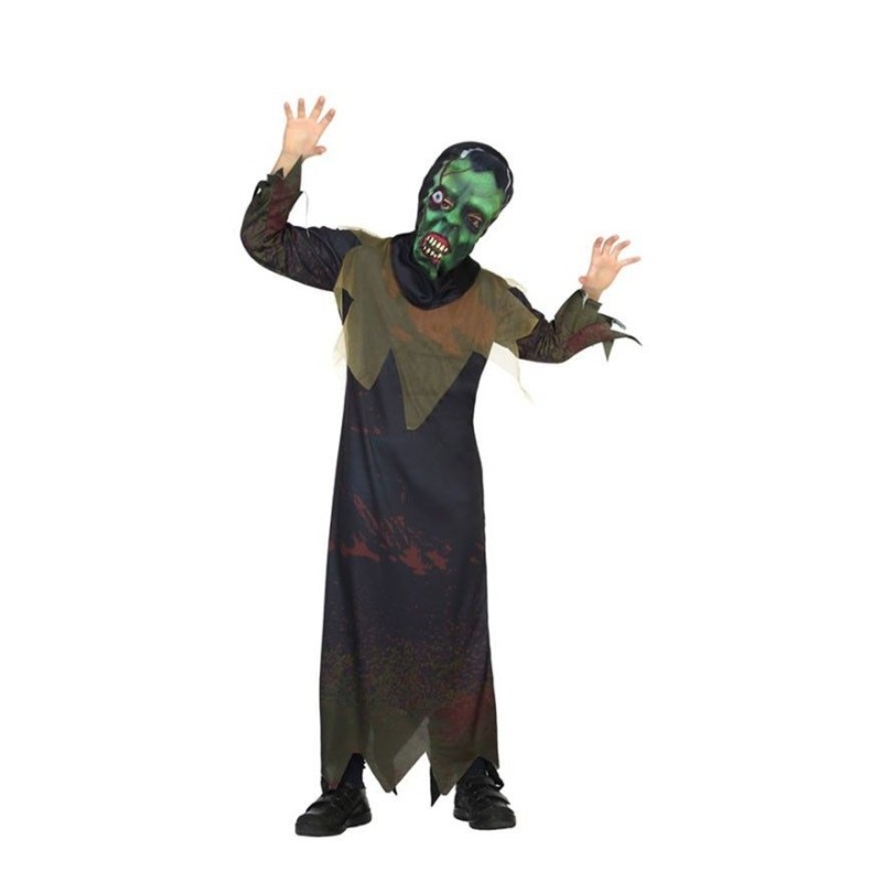 DEGUISEMENT TUNIQUE MONSTRE VERT TAILLE 5-6 ANS DEGUISEMENT TUNIQUE MONSTRE VERT TAILLE 5-6 ANS