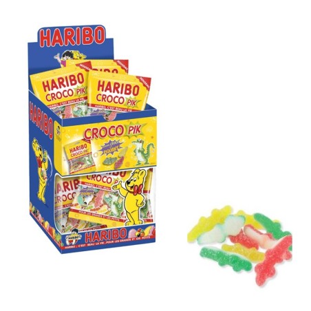 SACHET BONBON HARIBO CROCO PIK 40G