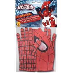 KIT SPIDERMAN GANTS + CAGOULE