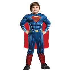 DEGUISEMENT LUXE SUPERMAN BATMAN V SUPERMAN TAILLE 7/8 ANS