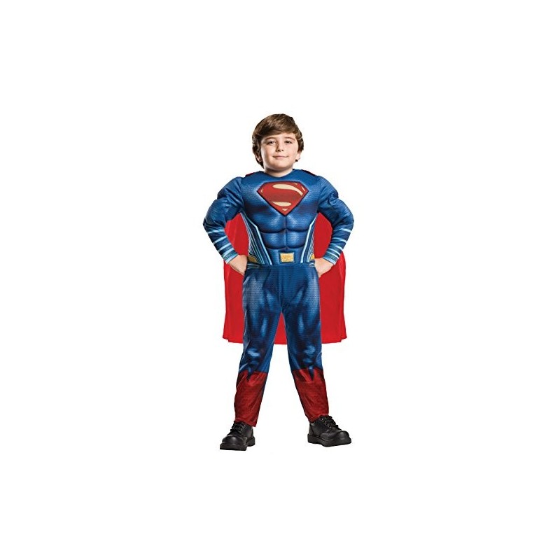 DEGUISEMENT LUXE SUPERMAN BATMAN V SUPERMAN TAILLE 7/8 ANS