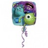 BALLON METALLIQUE MONSTERS CARRE 43 CM 