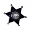 ETOILE DE SHERIFF 6 CM PLASTIQUE ETOILE DE SHERIFF 6 CM PLASTIQUE