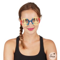 LUNETTES PEACE AND LOVE MULTICOLORES