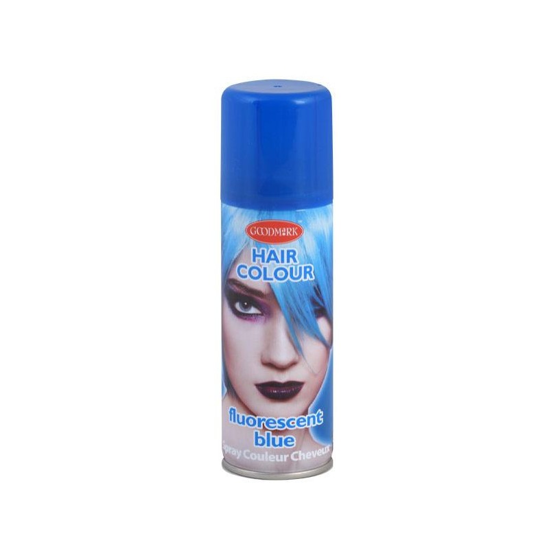 LAQUE A CHEVEUX BLEU FLUO  125 ML