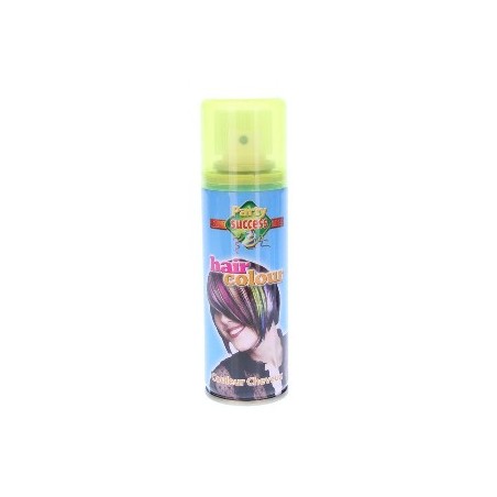 LAQUE A CHEVEUX JAUNE FLUO 125 ML