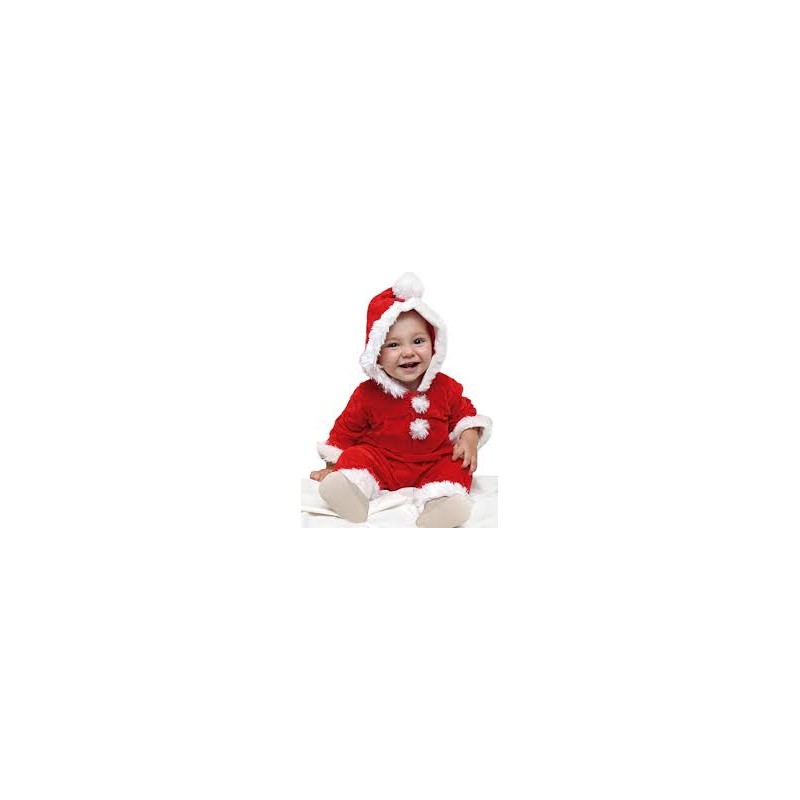 DEGUISEMENT BEBE PERE NOEL TAILLE 6 MOIS A 2 ANS