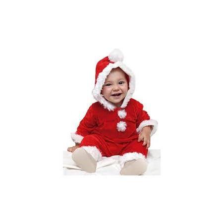 DEGUISEMENT BEBE PERE NOEL TAILLE 6 MOIS A 2 ANS