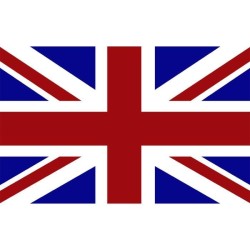 DRAPEAU UNION JACK ROYAUME UNI EN TISSUS 90 X 150 CM