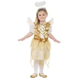 DEGUISEMENT ANGE FAIRY OR TAILLE 4/6 ANS