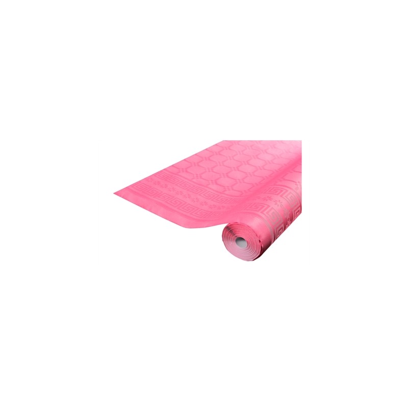 NAPPE DAMASSE FUCHSIA L120 X 6M