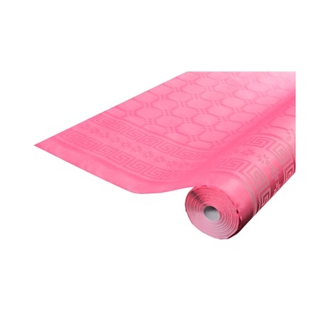 NAPPE DAMASSE FUCHSIA L120 X 6M