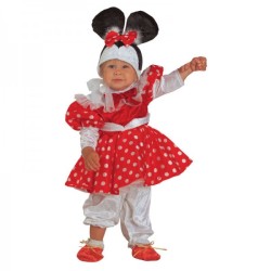 DEGUISEMENT MISS MINNIE TAILLE 1 AN