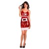 ROBE STRASS I LOVE SANTA TAILLE M ROBE STRASS I LOVE SANTA TAILLE M