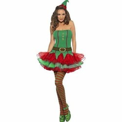 DEGUISEMENT ELF DE NOEL TUTU TAILLE M