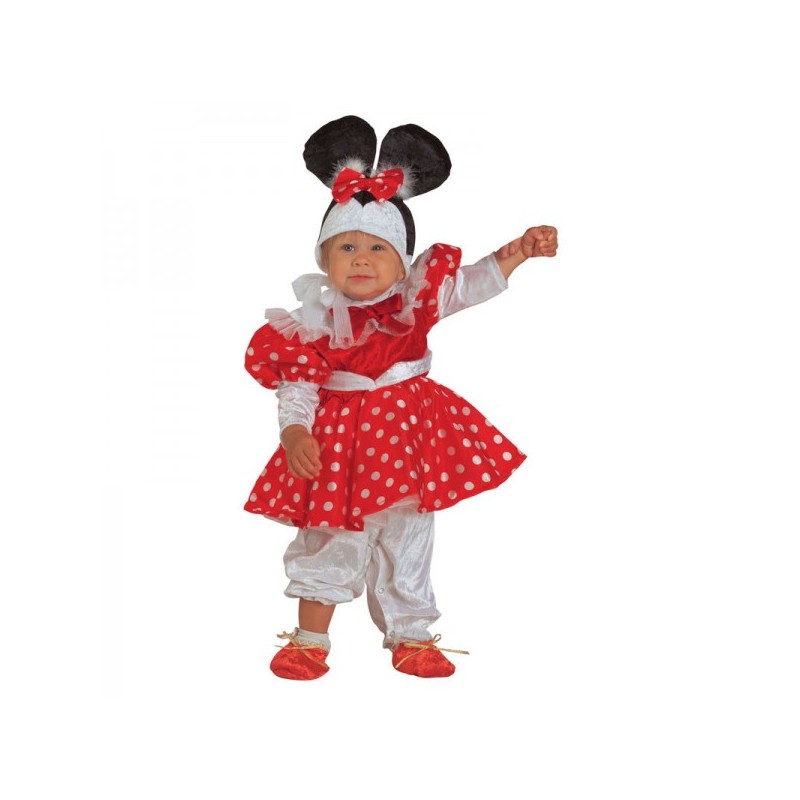 DEGUISEMENT MISS MINNIE TAILLE 2 ANS