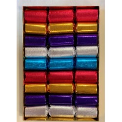 BOITE 9 PETITS CRACKERS MULTICOLORES