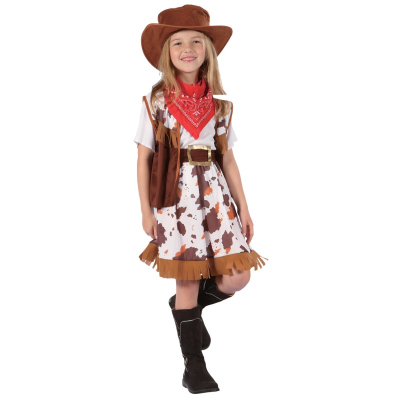 DEGUISEMENT COW GIRL TAILLE 5/6 ANS