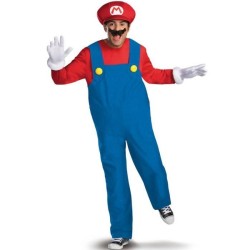 DEGUISEMENT MARIO LUXE TAILLE M