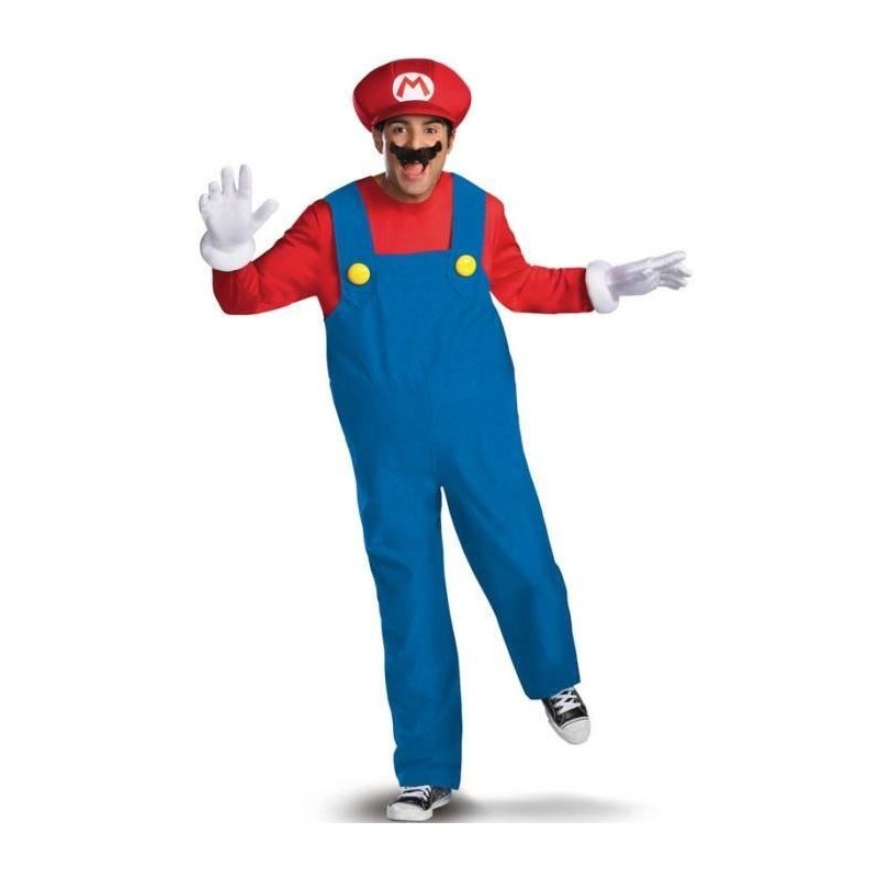 DEGUISEMENT MARIO LUXE TAILLE M DEGUISEMENT MARIO LUXE TAILLE M