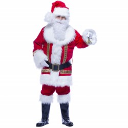 DEGUISEMENT PERE NOEL LUXE SANTA CLAUS TAILLE M/L