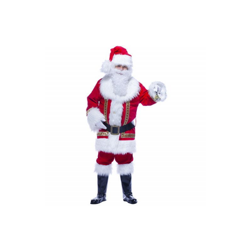 DEGUISEMENT PERE NOEL LUXE SANTA CLAUS TAILLE XL