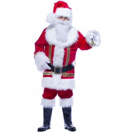 DEGUISEMENT PERE NOEL LUXE SANTA CLAUS TAILLE XL