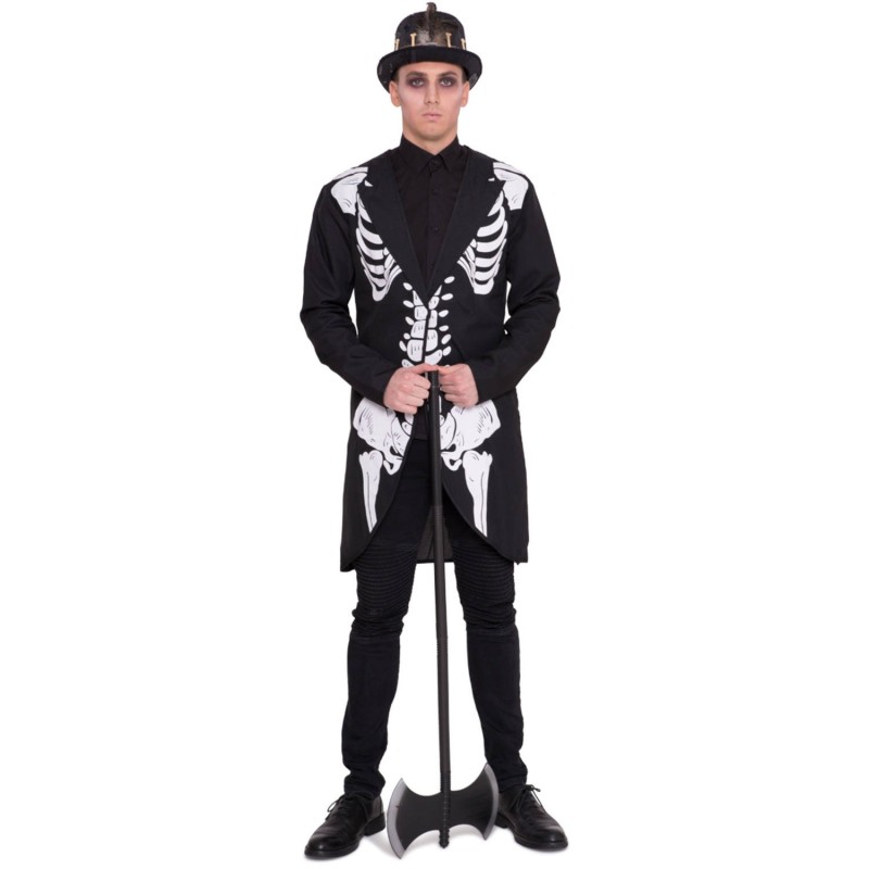 DEGUISEMENT VESTE SQUELETON TAILLE XL-XXL DEGUISEMENT VESTE SQUELETON TAILLE XL-XXL