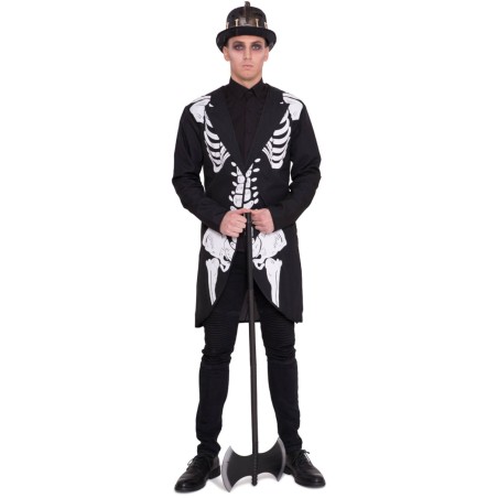 DEGUISEMENT VESTE SQUELETON TAILLE XL-XXL