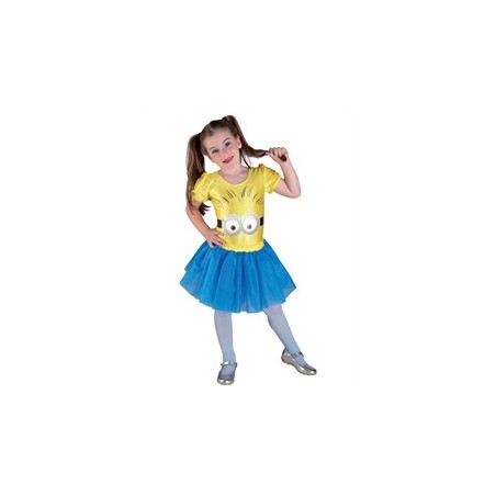 DEGUISEMENT ROBE MINIONS TAILLE 4 ANS