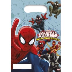 6 SACS  CADEAUX SPIDERMAN