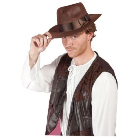 CHAPEAU INDIANA MARRON