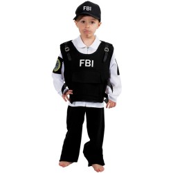 DEGUISEMENT AGENT FBI TAILLE  140 