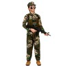 DEGUISEMENT ENFANT MILITAIRE CAMOUFLAGE TAILLE M 7-9 ANS