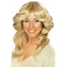 PERRUQUE LONGUE FARRAW BLONDE ANNEES 70'S