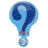 BALLON METALLIQUE POINT D'INTERROGATION ROSE ET BLEU 71 X 45 CM BALLON METALLIQUE POINT D'INTERROGATION ROSE ET BLEU 71 X 45 CM