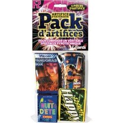 PACK DE 4 ARTIFICES