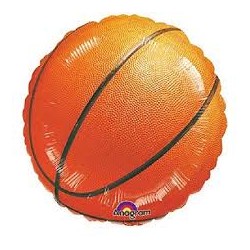 BALLON METALLIQUE 43 CM BALLON DE BASKET