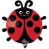 BALLON METALLIQUE COCCINELLE 25 CM