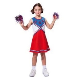 DEGUISEMENT CHEERLEADER USA TAILLE 6ANS