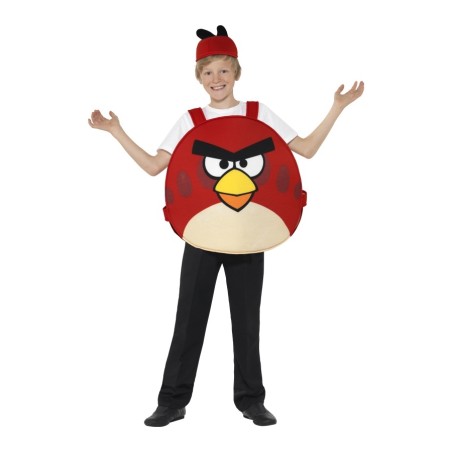 DEGUISEMENT ANGRY BIRDS ROUGE TAILLE 7/9 ANS