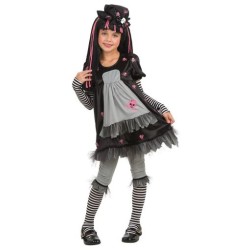 DEGUISEMENT BLACK DOLLY TAILLE 8 ANS