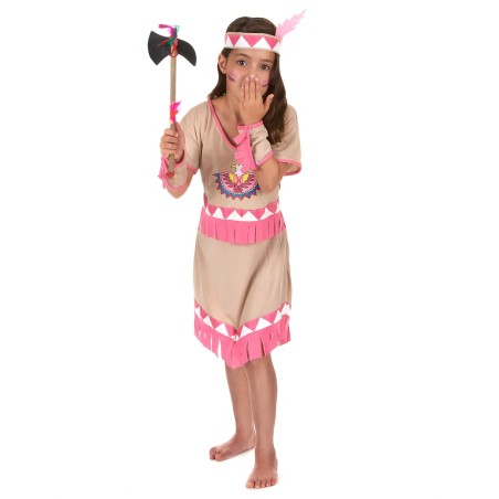 DEGUISEMENT INDIAN GIRL TAILLE 9-10 ANS