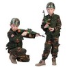 DEGUISEMENT MILITAIRE ARMY FORCE TAILLE 6-7 ANS DEGUISEMENT MILITAIRE ARMY FORCE TAILLE 6-7 ANS