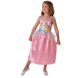 DEGUISEMENT PRINCESSES DISNEY ROSE TAILLE 3/4 ANS